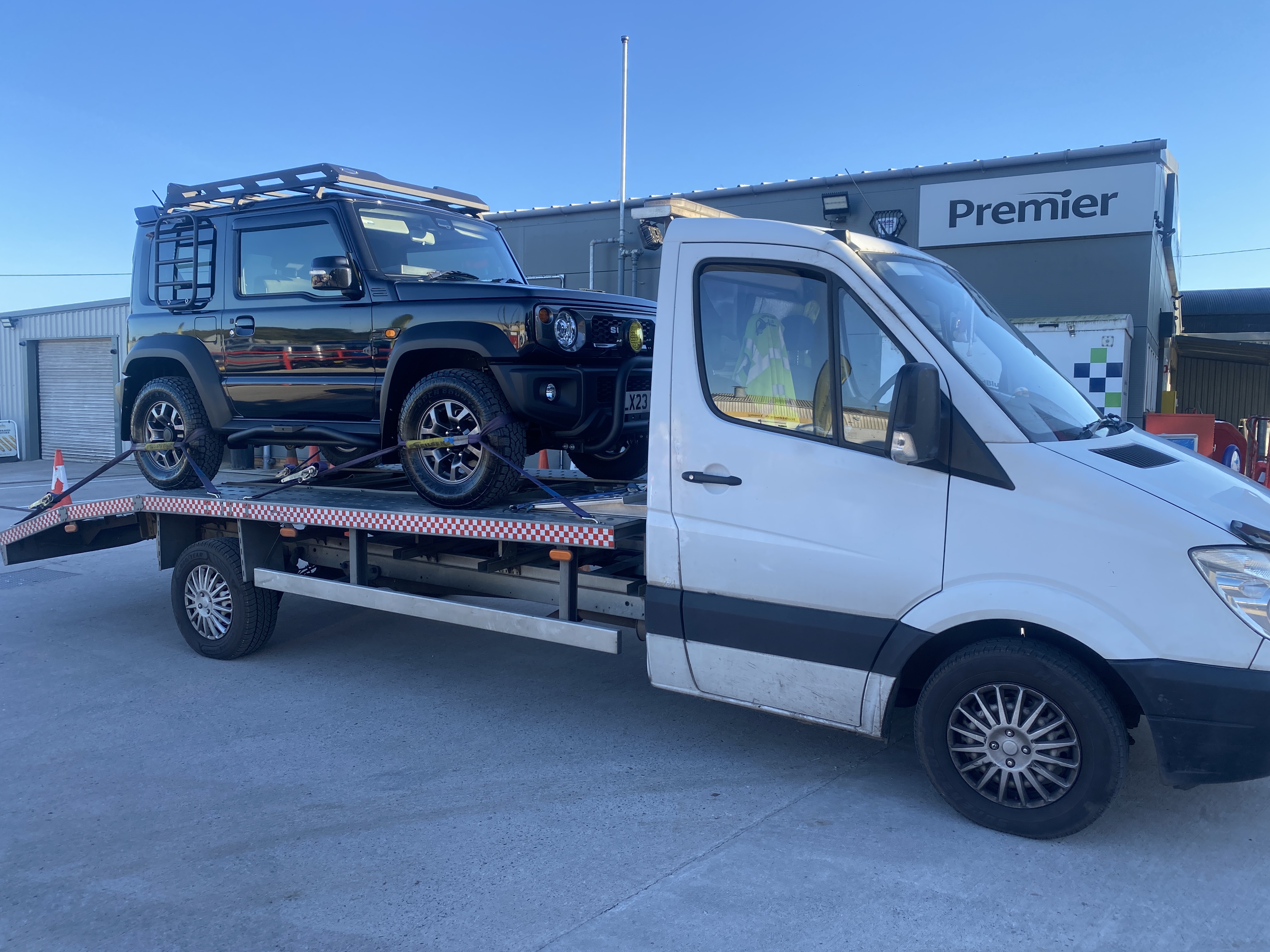 Shropshire Vehicle Movements on the Car Carry Transport HUB